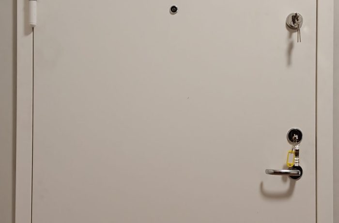 Maakri 44, Tallinn paigaldatud uus korteri EI30 tuletõkkeuks