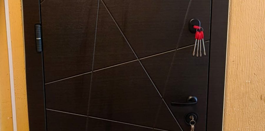 Nõmme tee 112, Tallinn paigaldatud uus tuletõkke korteri välisuks Supreme Titan EI30